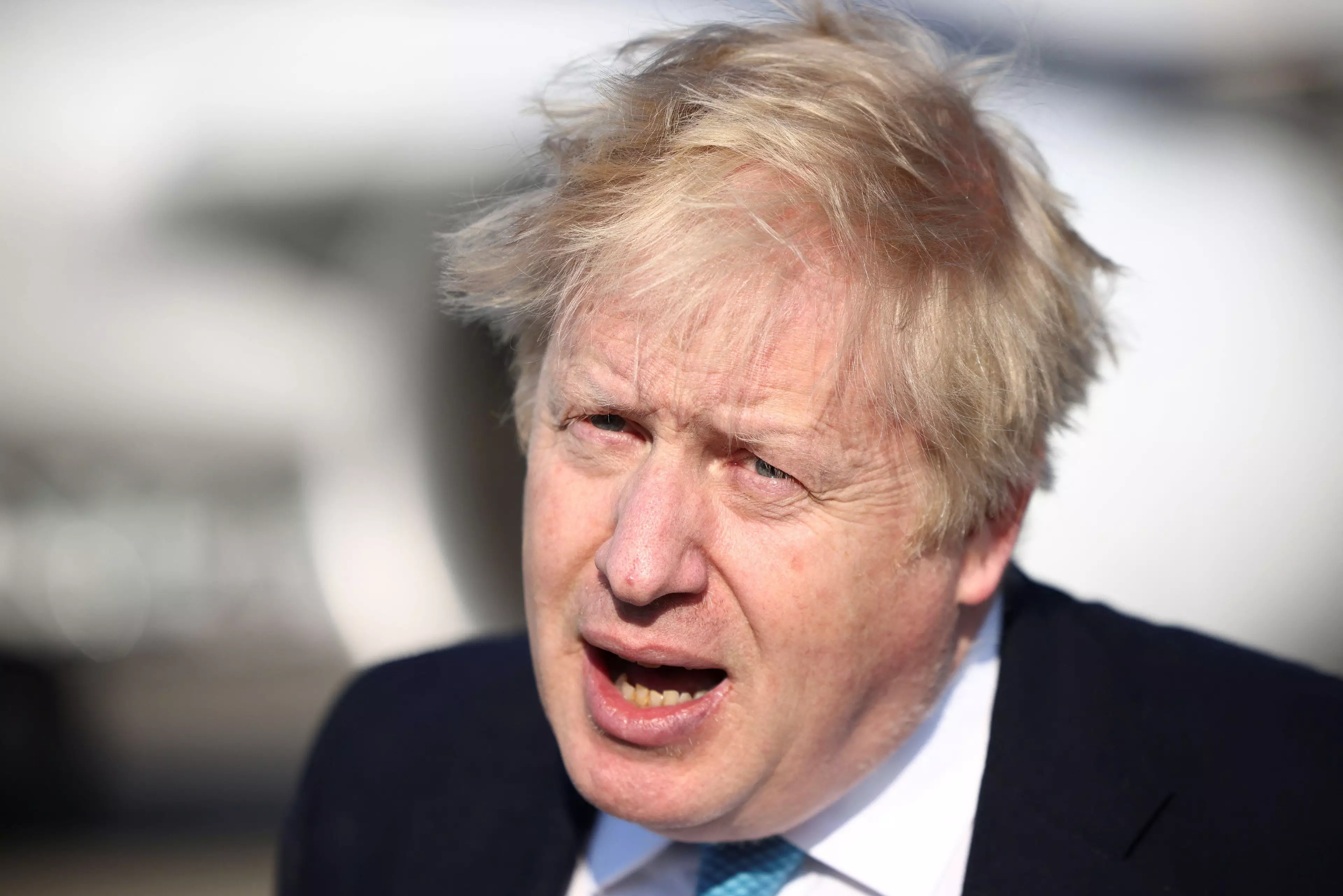 Boris Johnson has called for tighter sanctions on Russia.