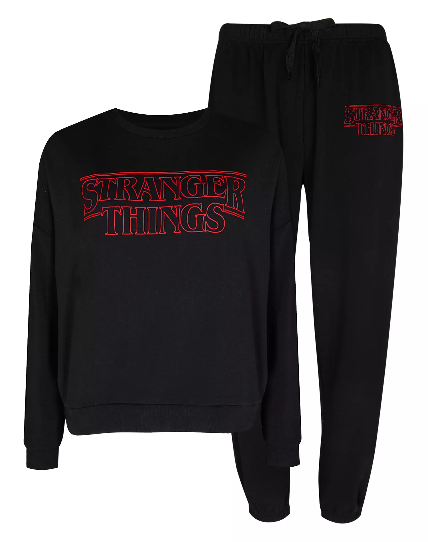 Stranger Things joggers, £10, and sweatshirts, £10 (