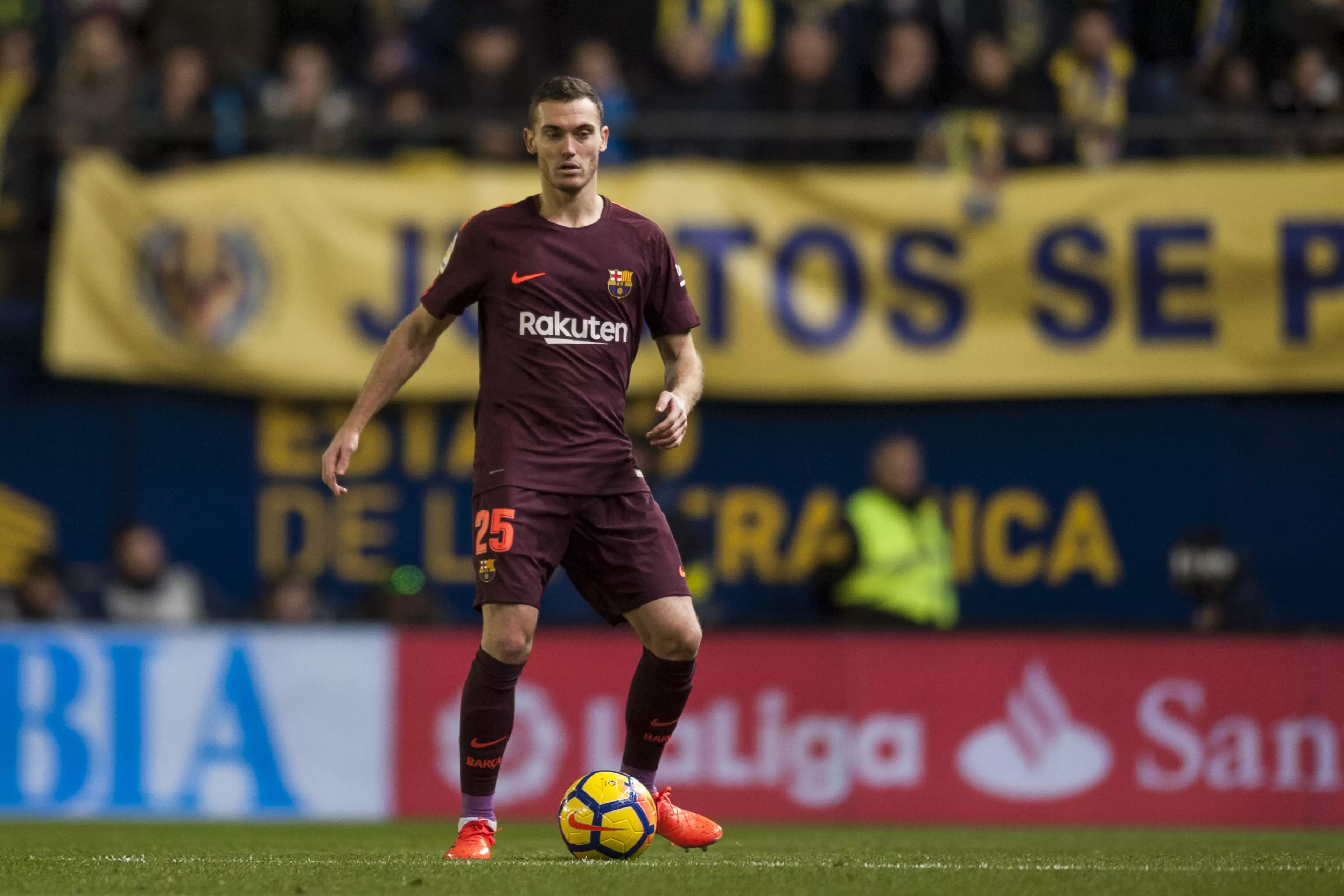 Opposition attackers must be easy for Vermaelen to face. Image: PA Images.