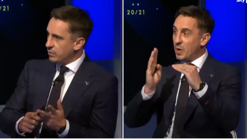 Gary Neville Names The Premier League Star Who's "Not Far" From Being The Best Player In The World