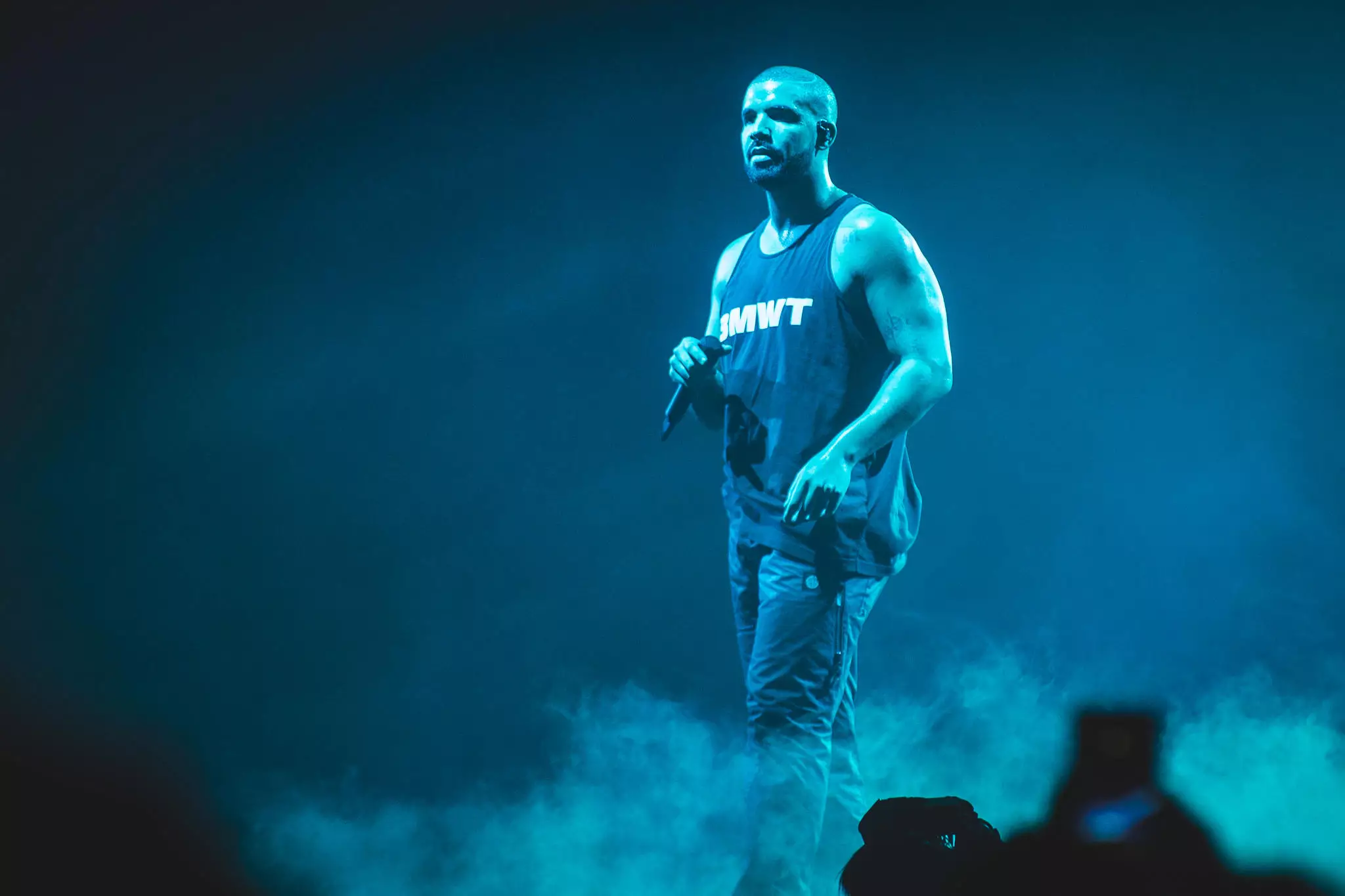 Drake was a special guest at the festival.