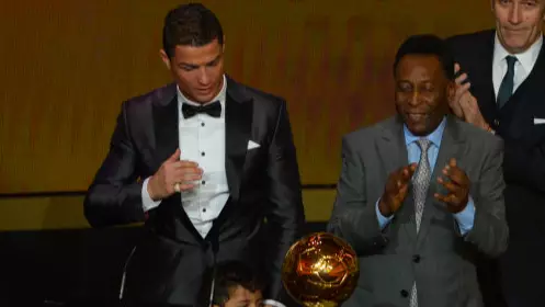 Pele Sends Message To Cristiano Ronaldo After Ballon d'Or Win
