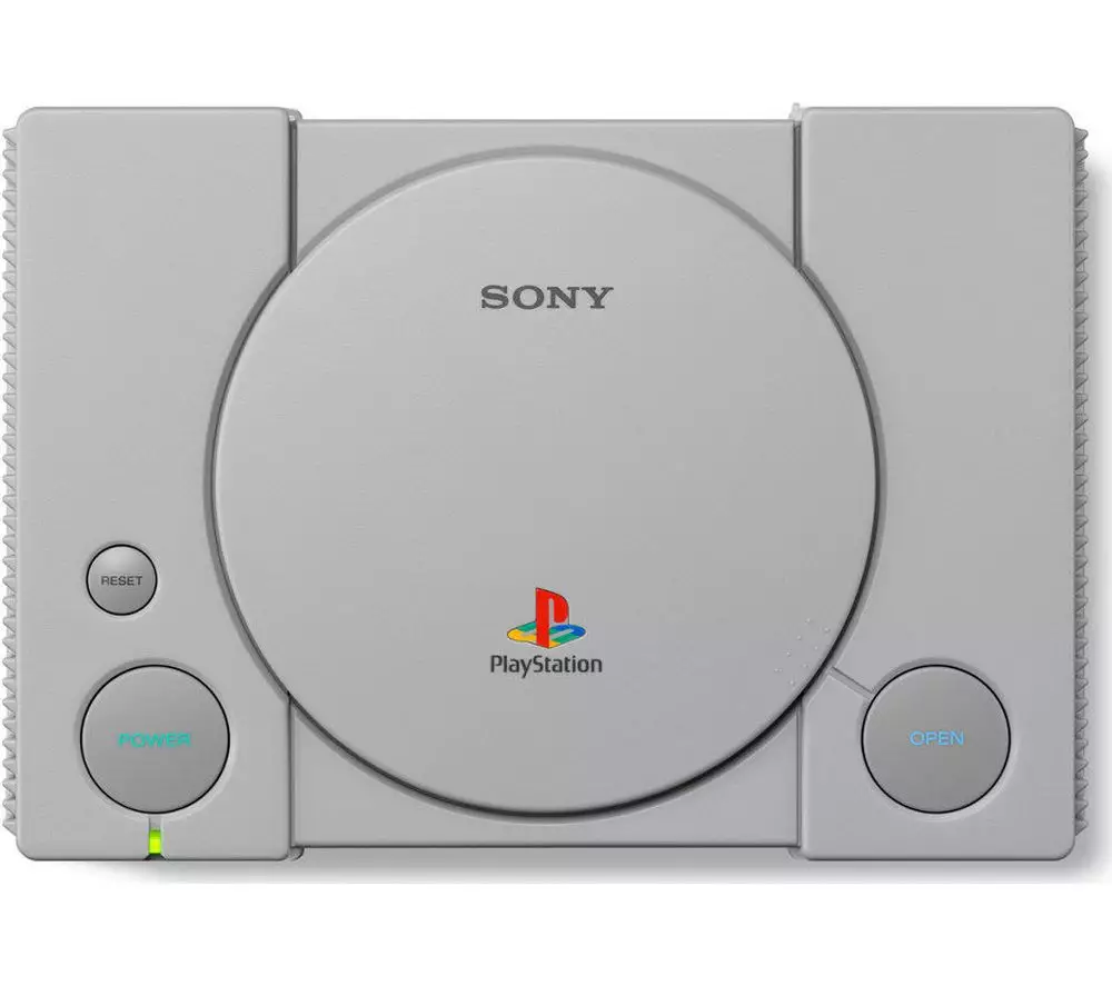 The PlayStation Classic console.