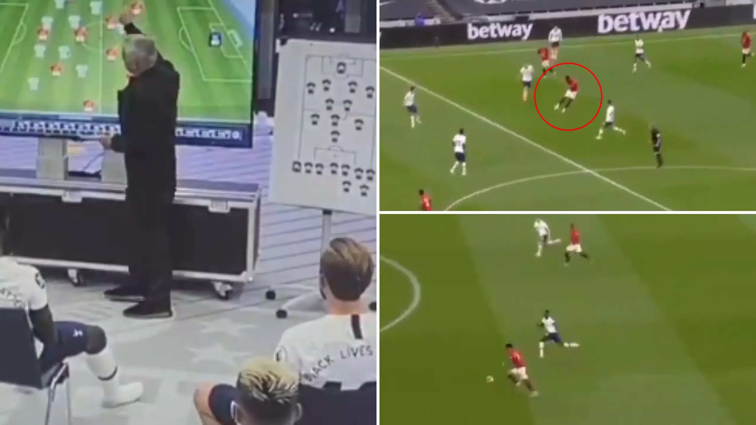 Footage Of Jose Mourinho Predicting How Paul Pogba Will Play Vs Spurs Is Fascinating To Watch