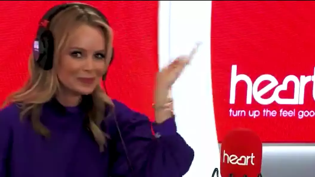 Amanda Holden Caught Farting Live On Air