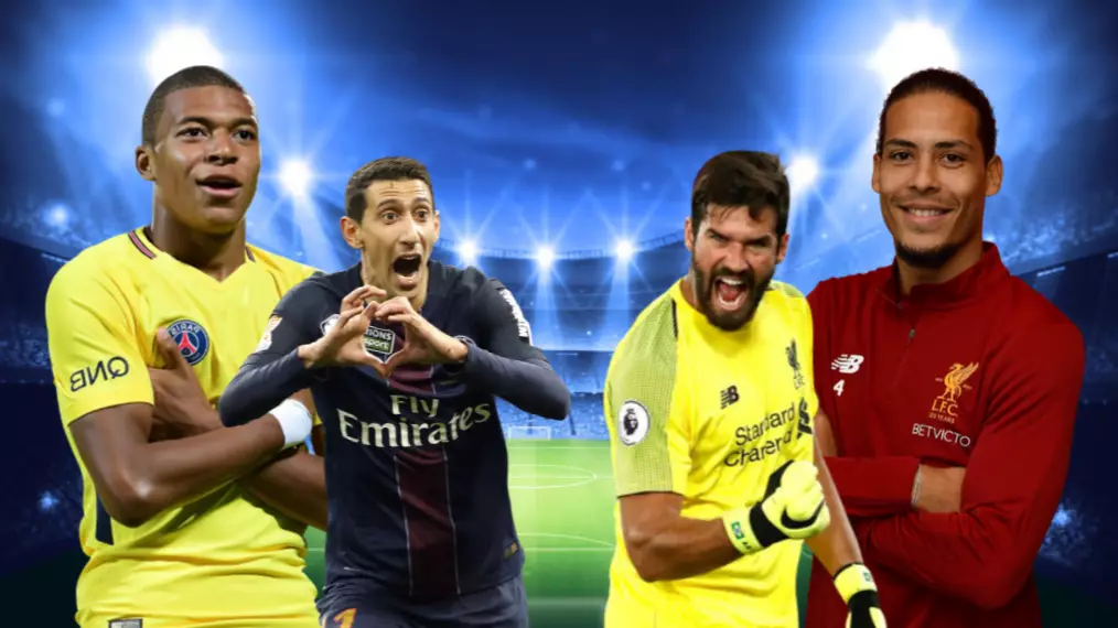 A Combined Liverpool/Paris Saint-Germain XI Based On Fan Votes