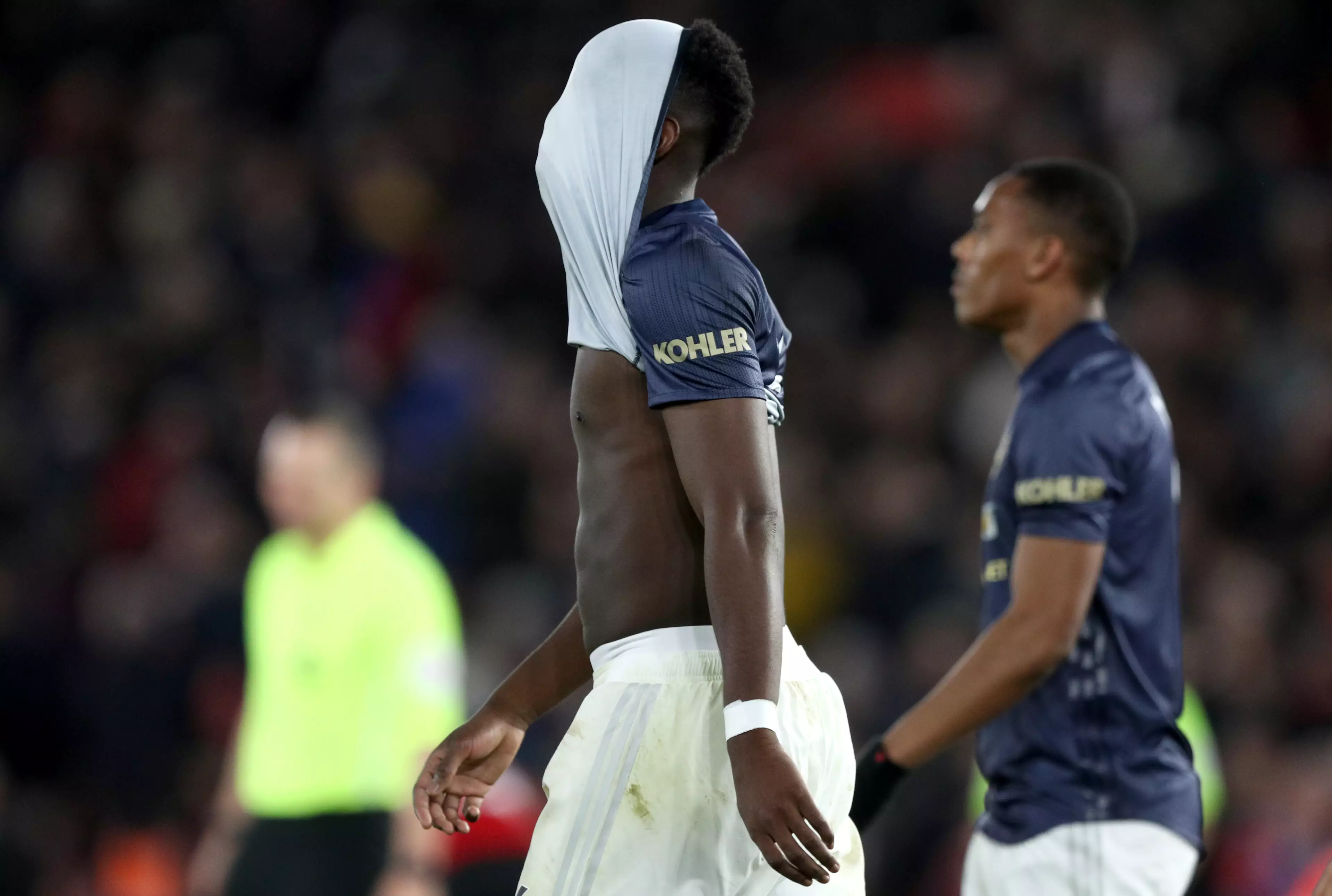 Pogba sums up the mood after United's 2-2 draw with Southampton. Image: PA Images