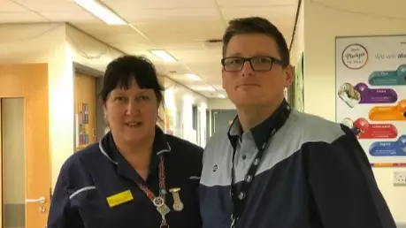 Morbidly Obese Man Working For First Time In 15 Years At Hospital That Saved His Life 