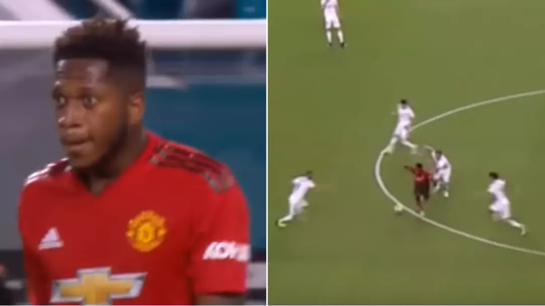 Fred's Individual Highlights From Manchester United vs Real Madrid Are Very Impressive 
