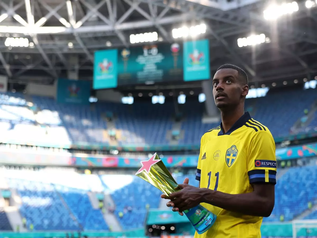 Alexander Isak has put in some impressive displays for Sweden during this summer's European Championships