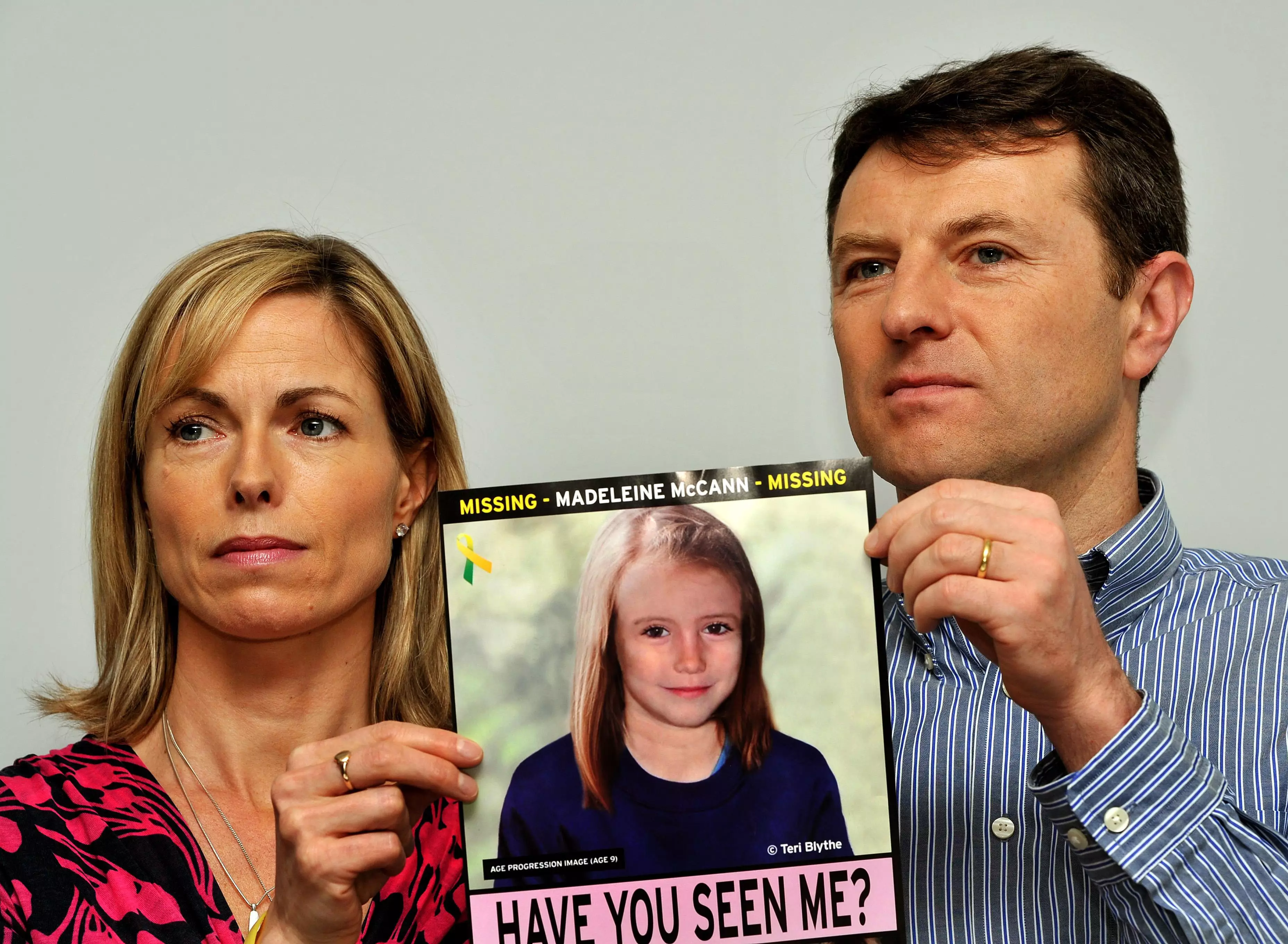 Gerry and Kate McCann have never given up hope of finding Maddie alive.