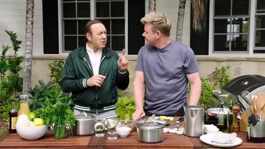 Kevin Spacey Managed To Out-Swear Gordon Ramsay