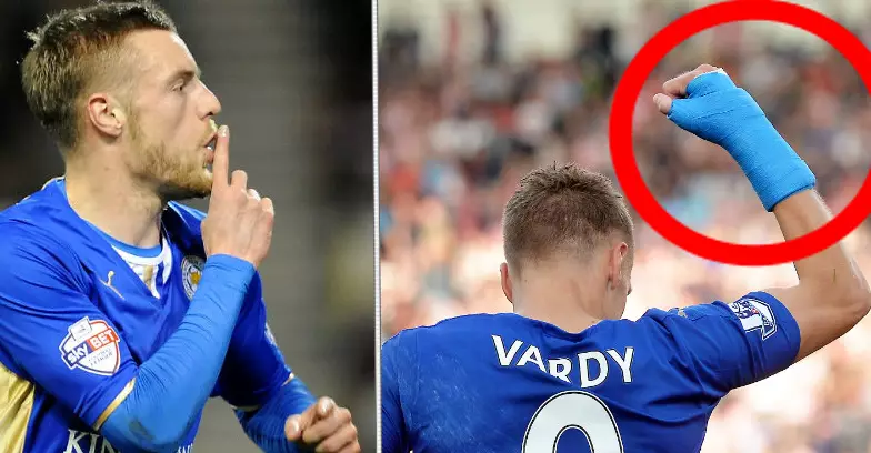We May Have Seen The Last Of Jamie Vardy's Blue Cast 