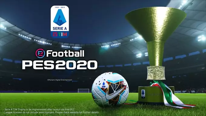 PES 2020 Continues To Challenge FIFA 20 As Serie A Will Be Fully Licensed In The Game