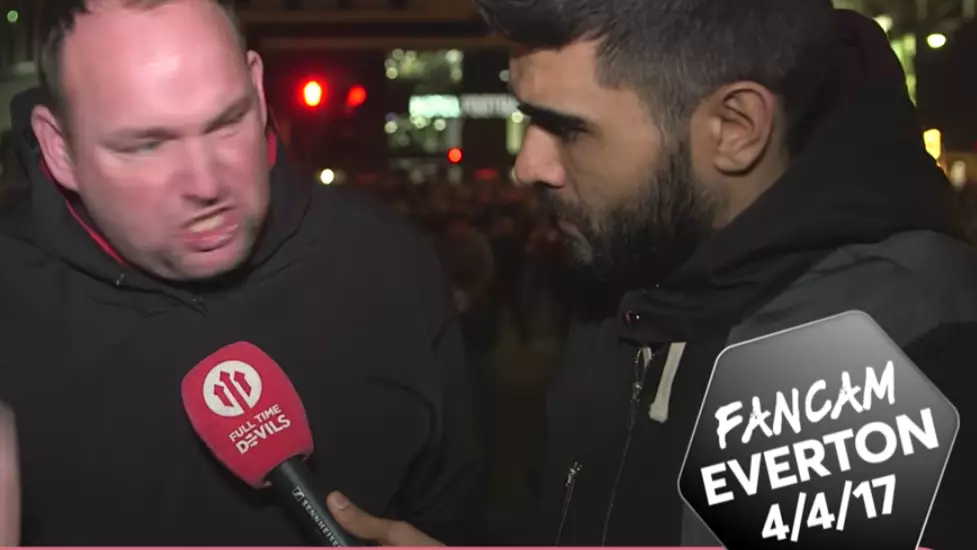 WATCH: Andy Tate Goes On Furious Rant After Manchester United Draw Against Everton