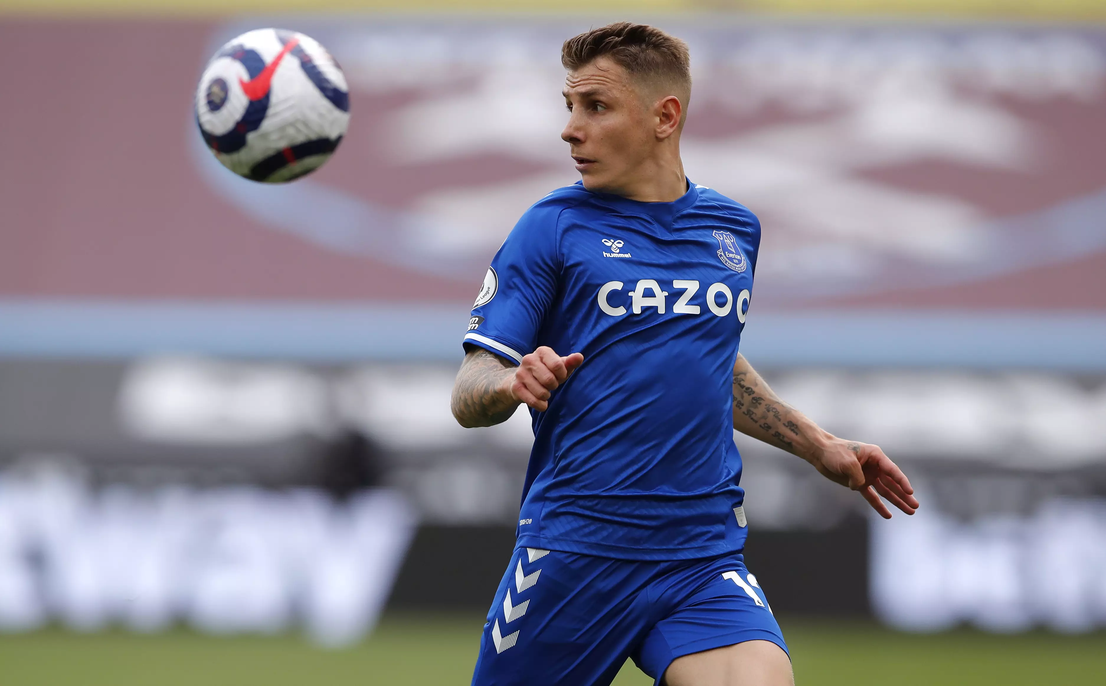 Lucas Digne is a threat for going forward for Everton