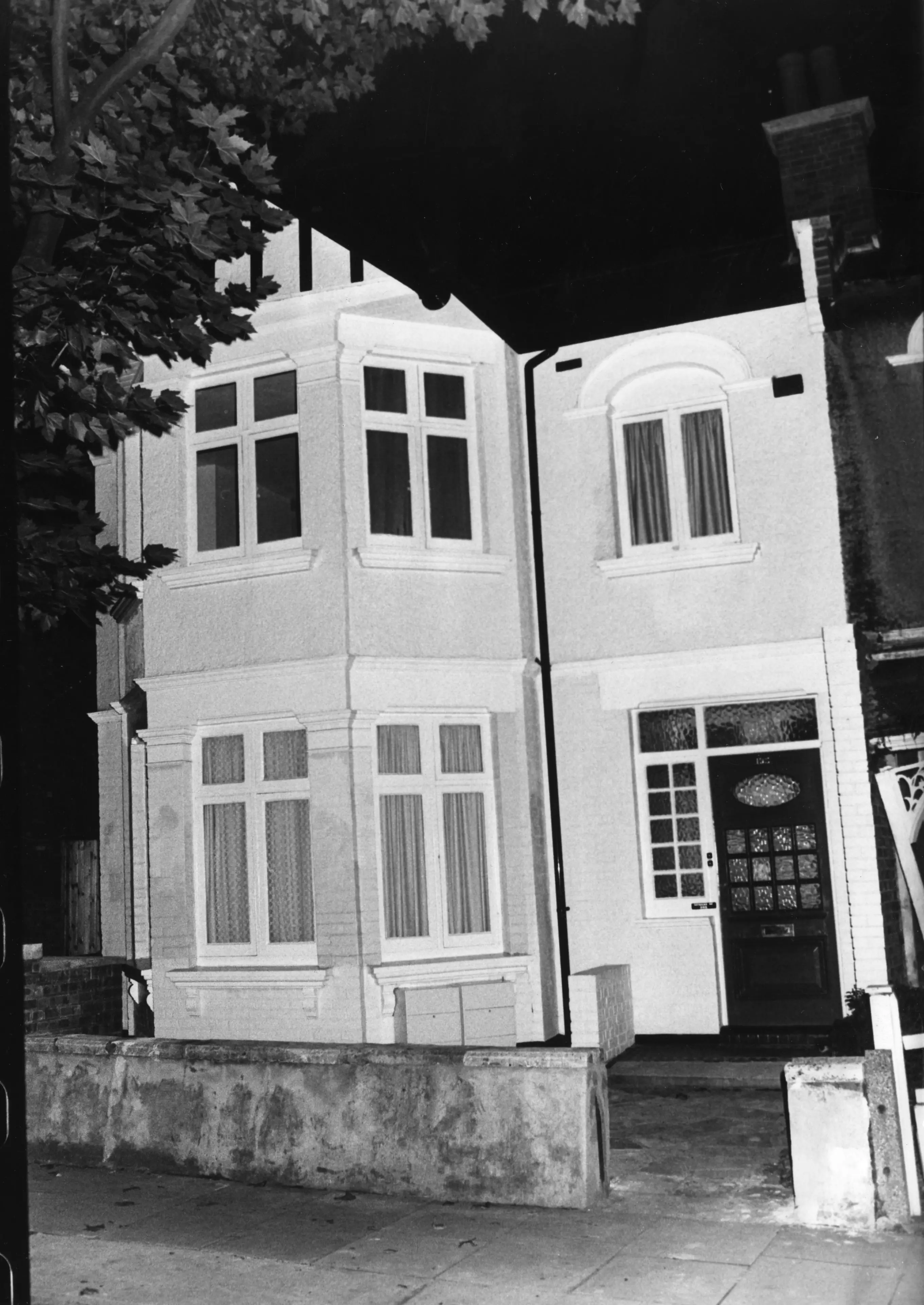 Dennis Nilsen's former home in Cricklewood, North London.