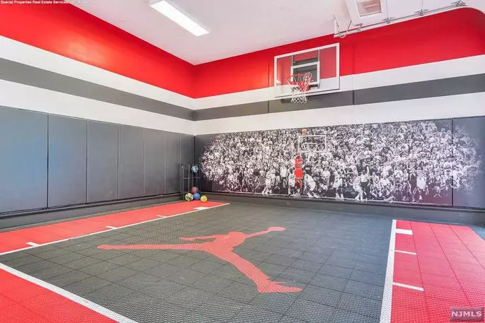 A basketball court for when your mates come round. Image: Realtor