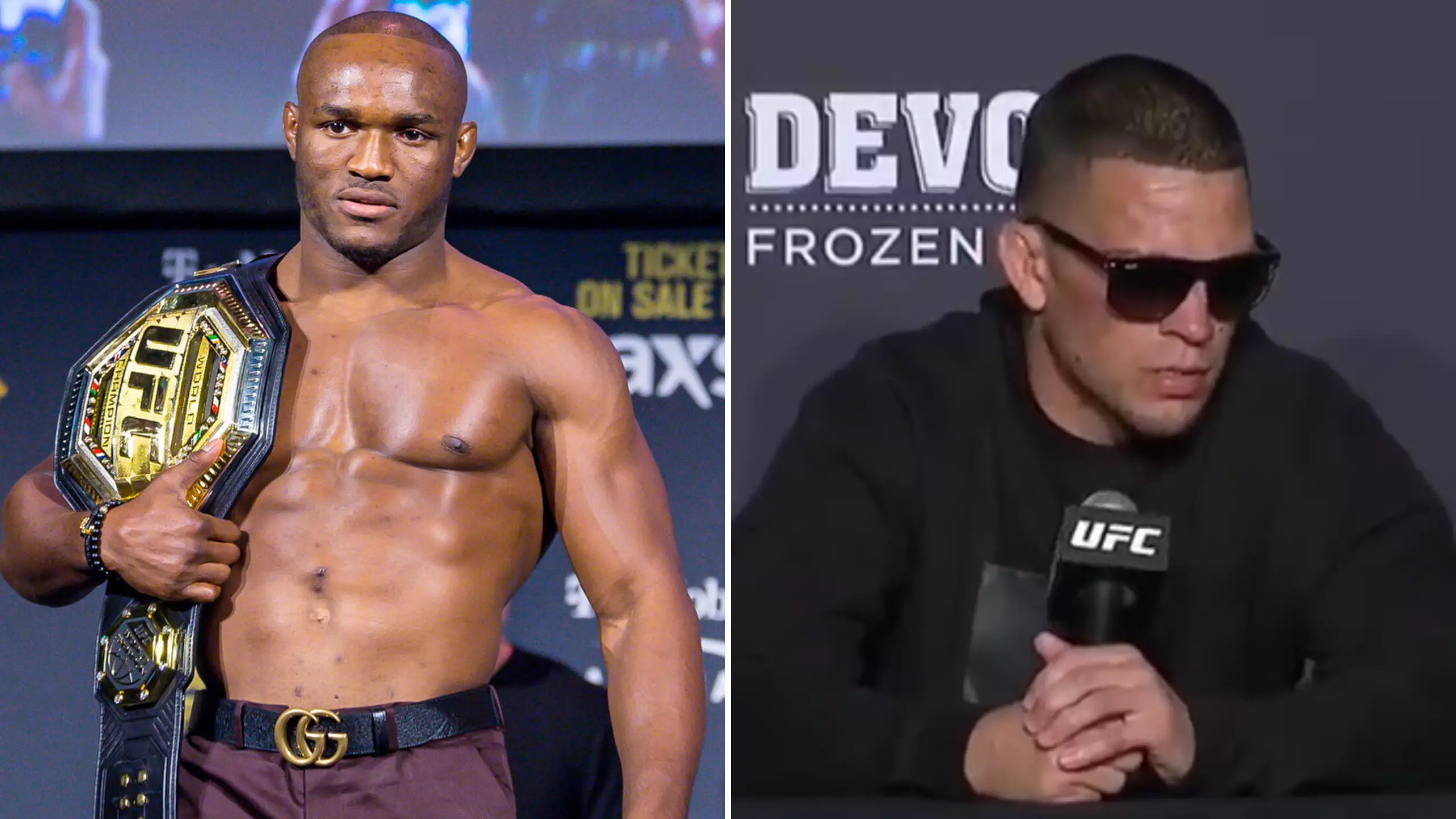 Kamaru Usman Issues Brutal Response To Nate Diaz's Rant About UFC 251 Main Event