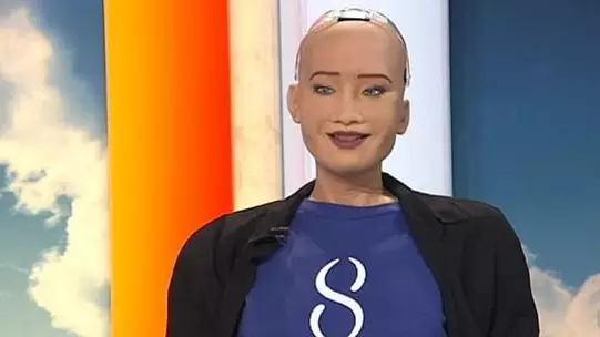 Robot Issues Chilling Warning To World On Live TV