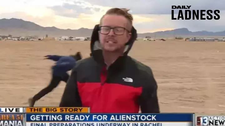 Meet The YouTuber Who Claimed To Naruto Run Past Cameras At Area 51