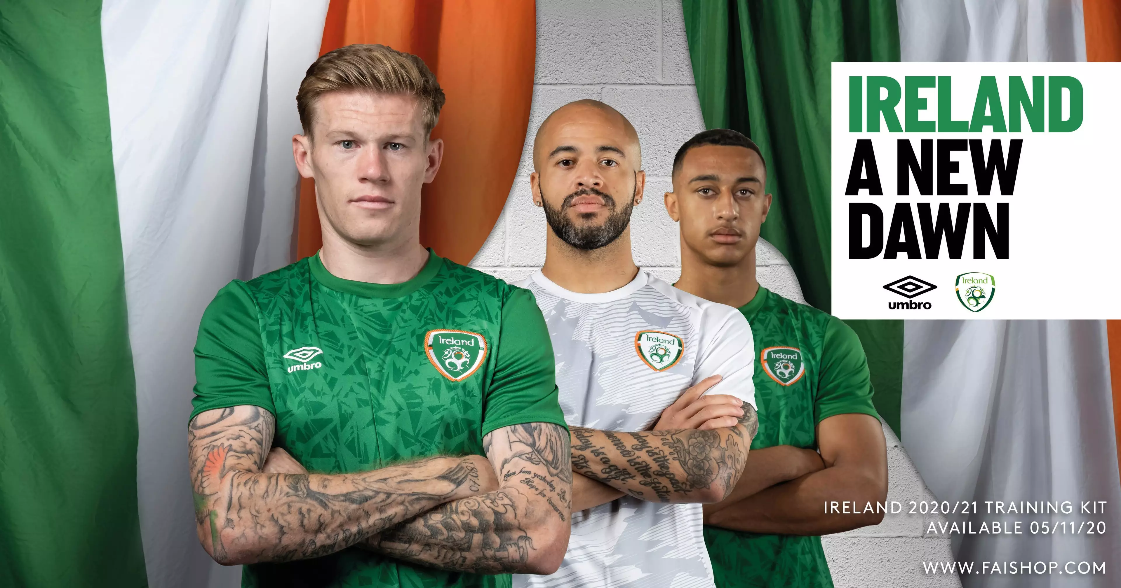 Umbro Just Released Images Of The New Ireland Top And We Love it
