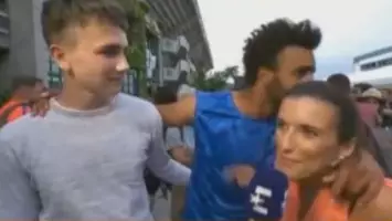 French Open Bans Hamou After Trying To Kiss Reporter On Live TV 