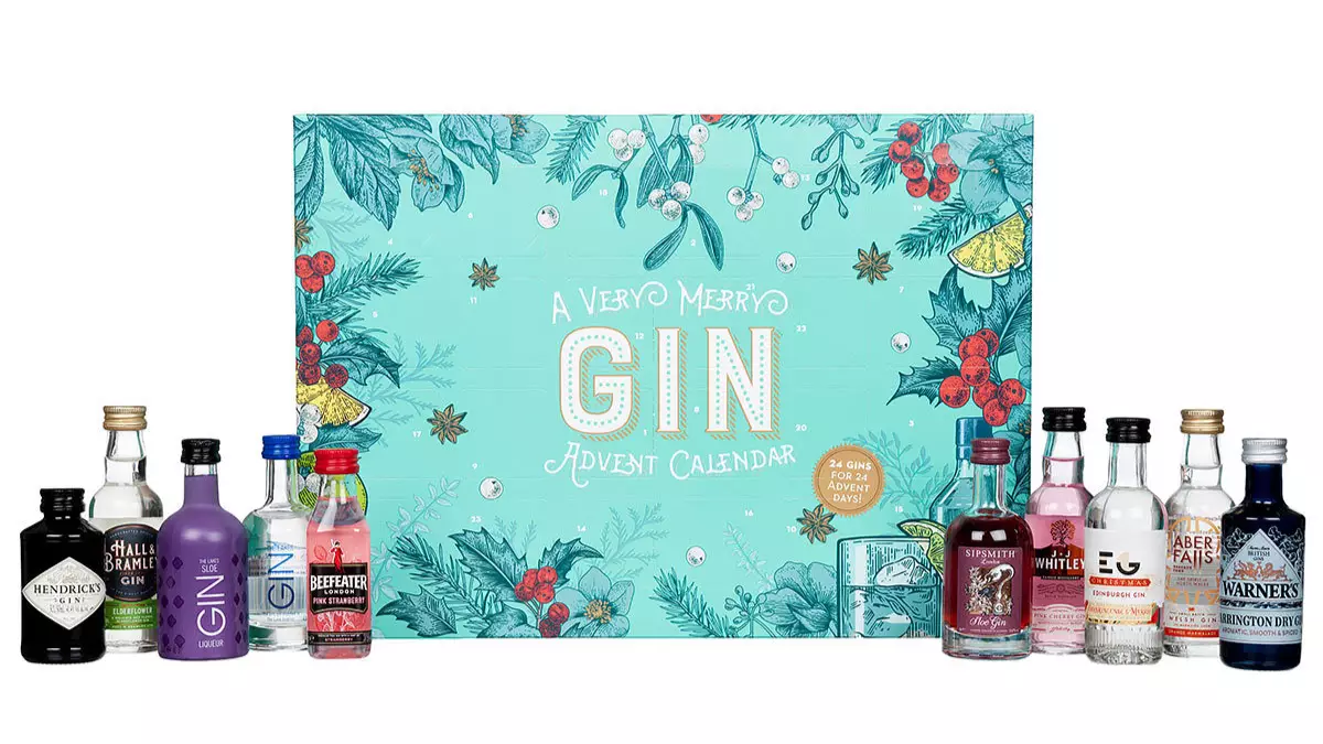 Gin Lovers Are Going To Need Costco's Advent Calendar With 24 Mini Bottles