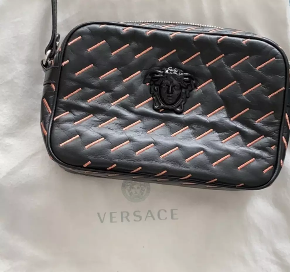 An example of a Versace product made from kangaroo skin.