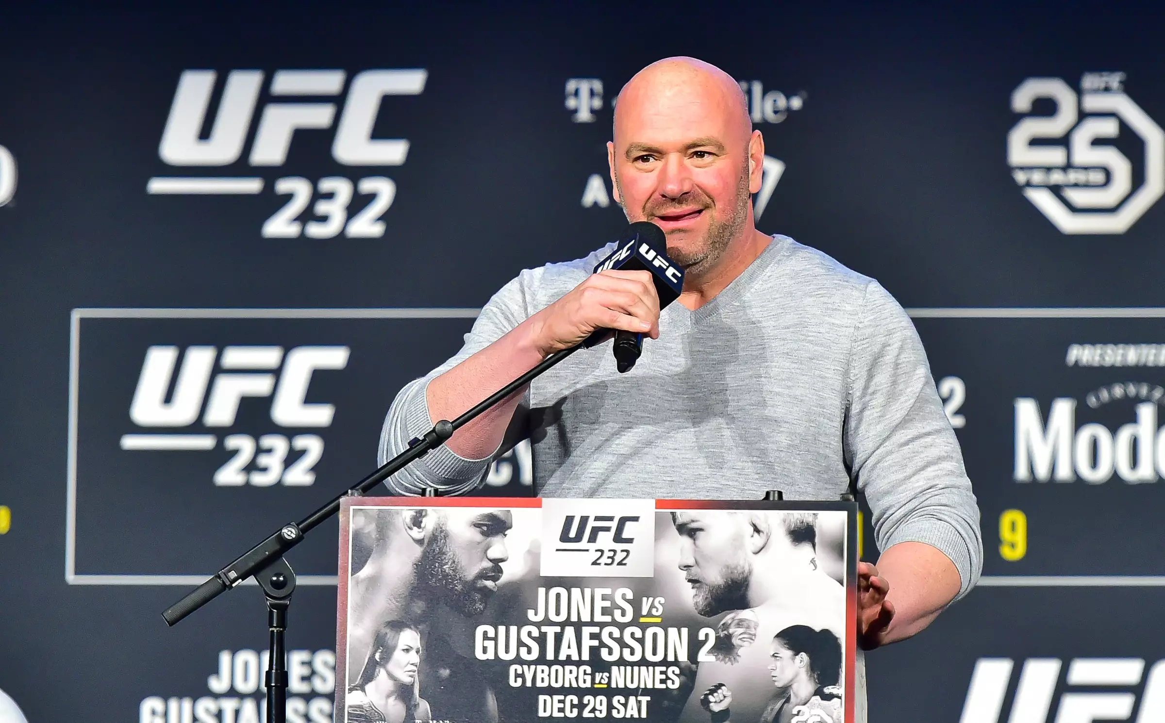 Dana White is keen, because of course he is.