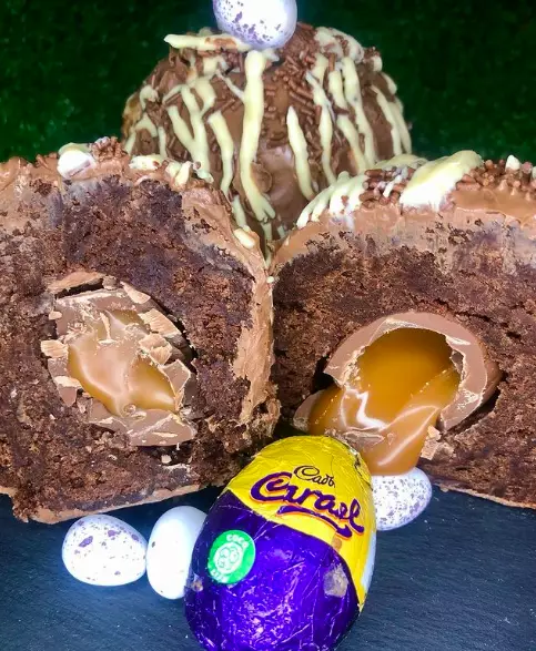 We are drooling at these Chocolate Scotch Eggs (