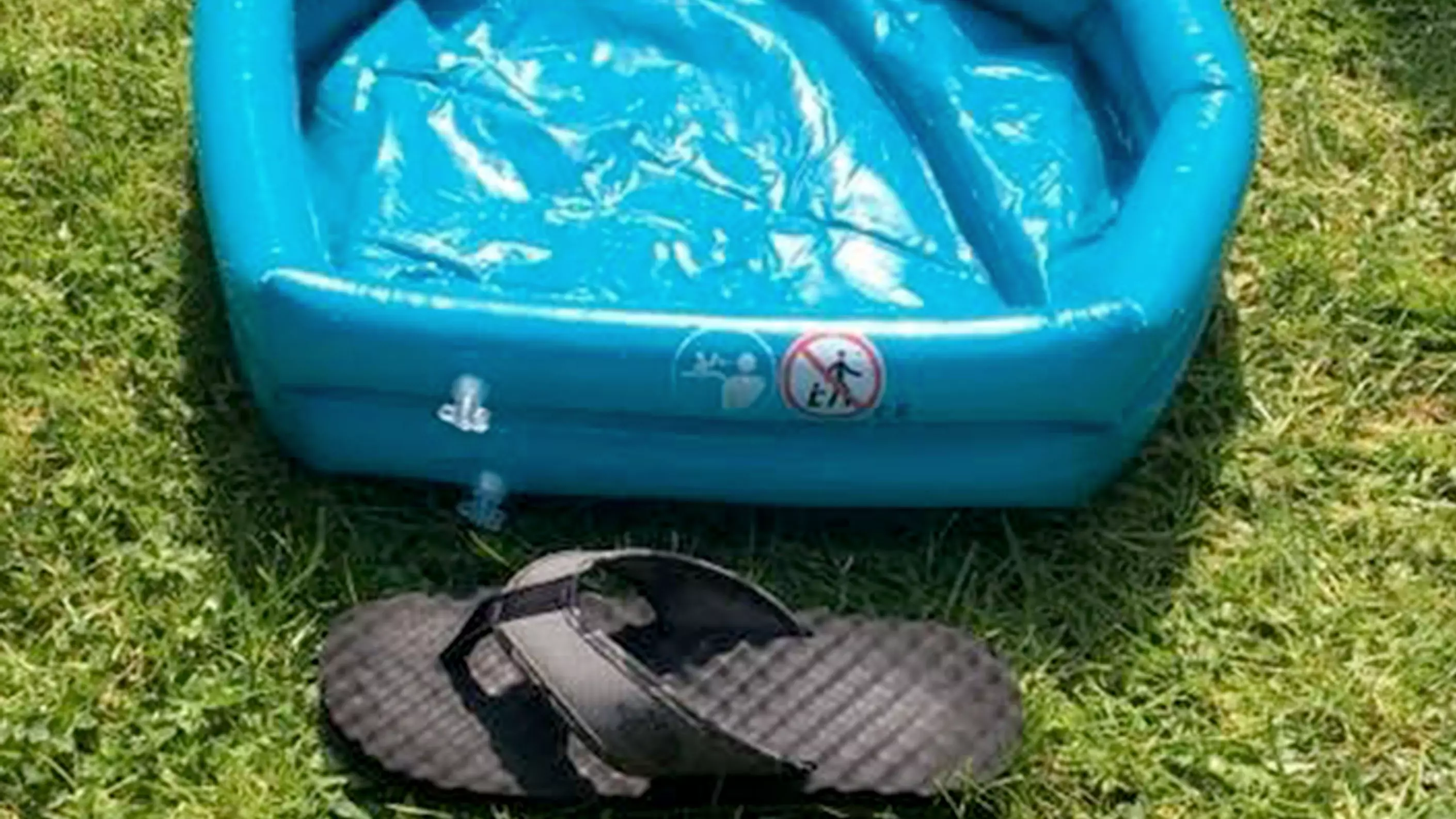 Mum Accidentally Buys Paddling Pool The Length Of Her Shoe