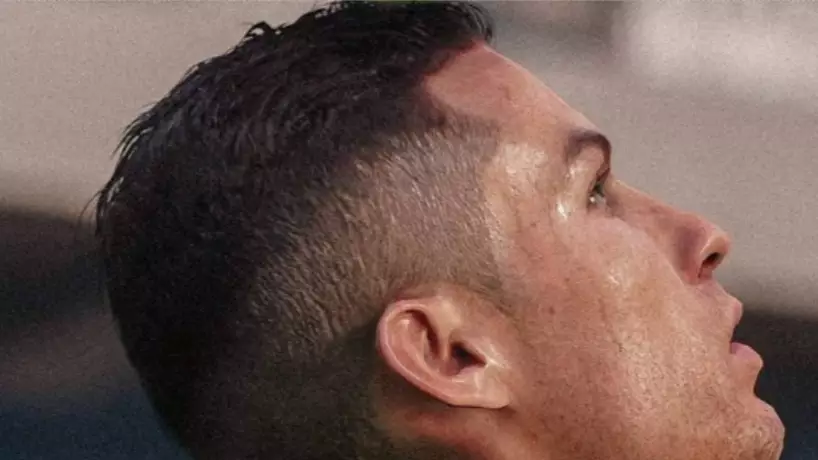 This Is Not A Real Life Picture Of Cristiano Ronaldo - It Is A Screengrab From PES 2020