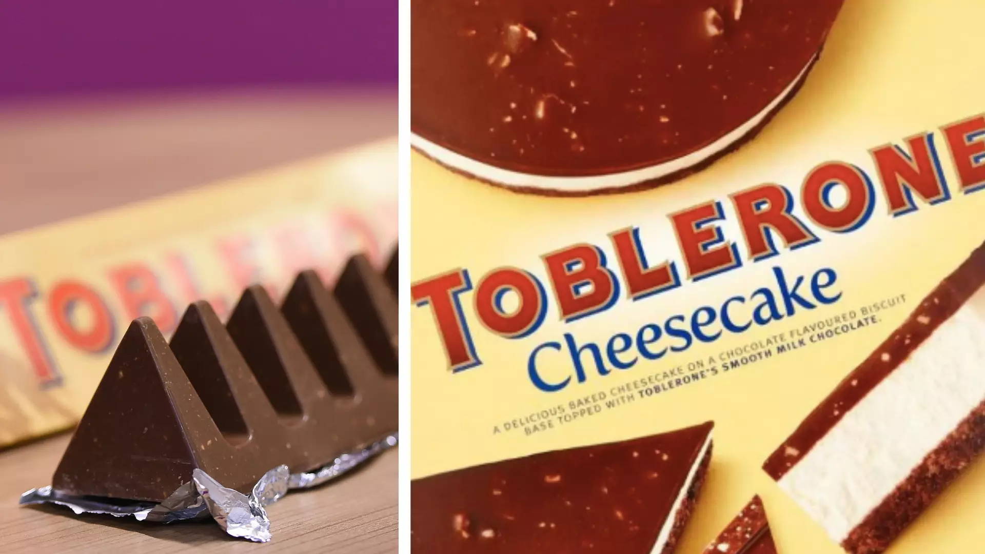 You Can Now Buy A Toblerone Cheesecake And We Need It Immediately