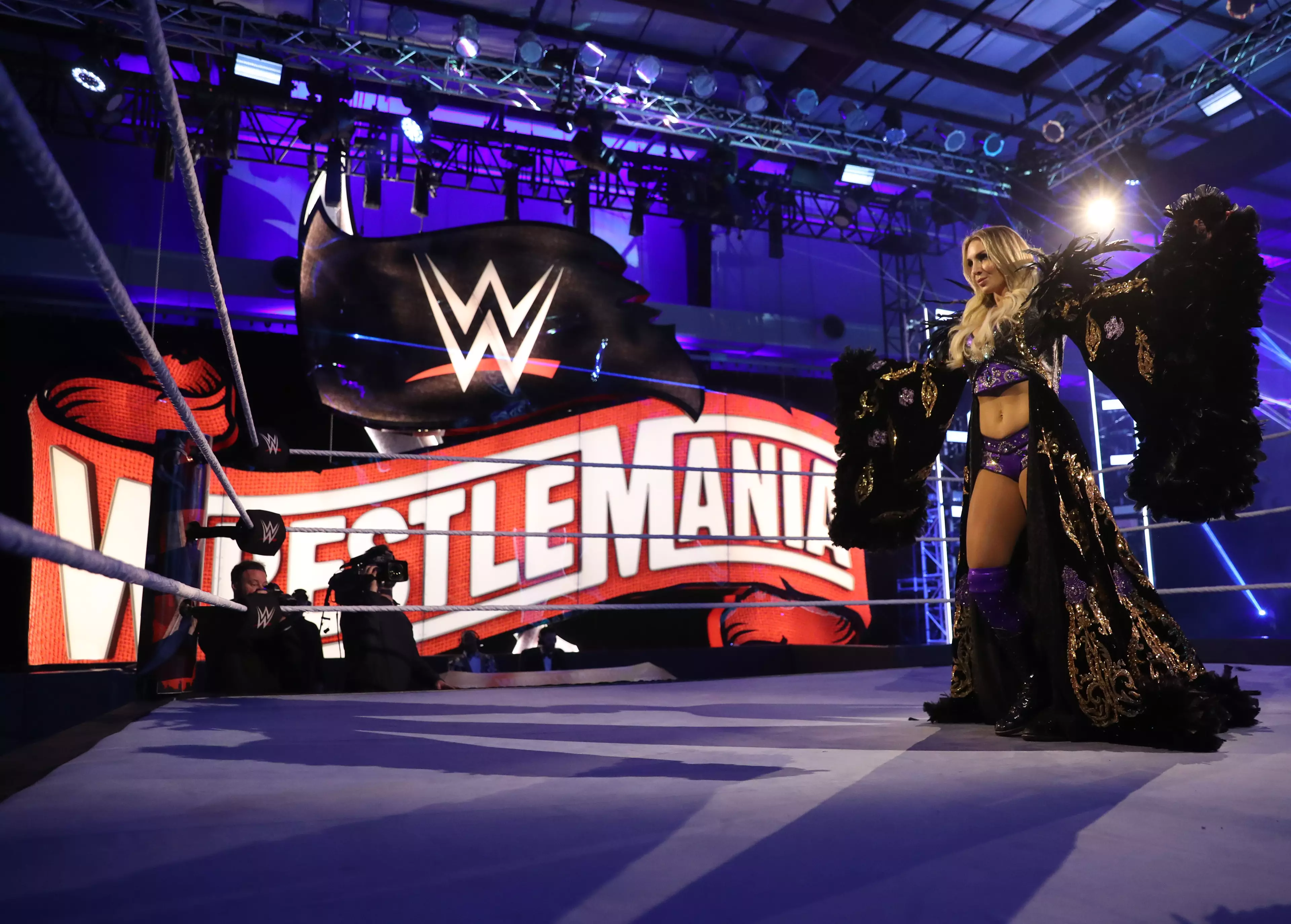 WWE have taped a variety of shows over the last month, including WrestleMania 36. (Image