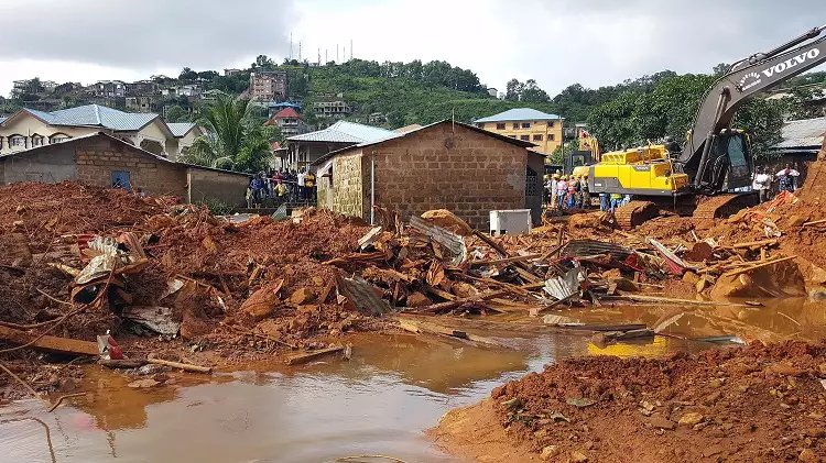 Six Hundred Still Missing After Mudslide In Sierra Leone