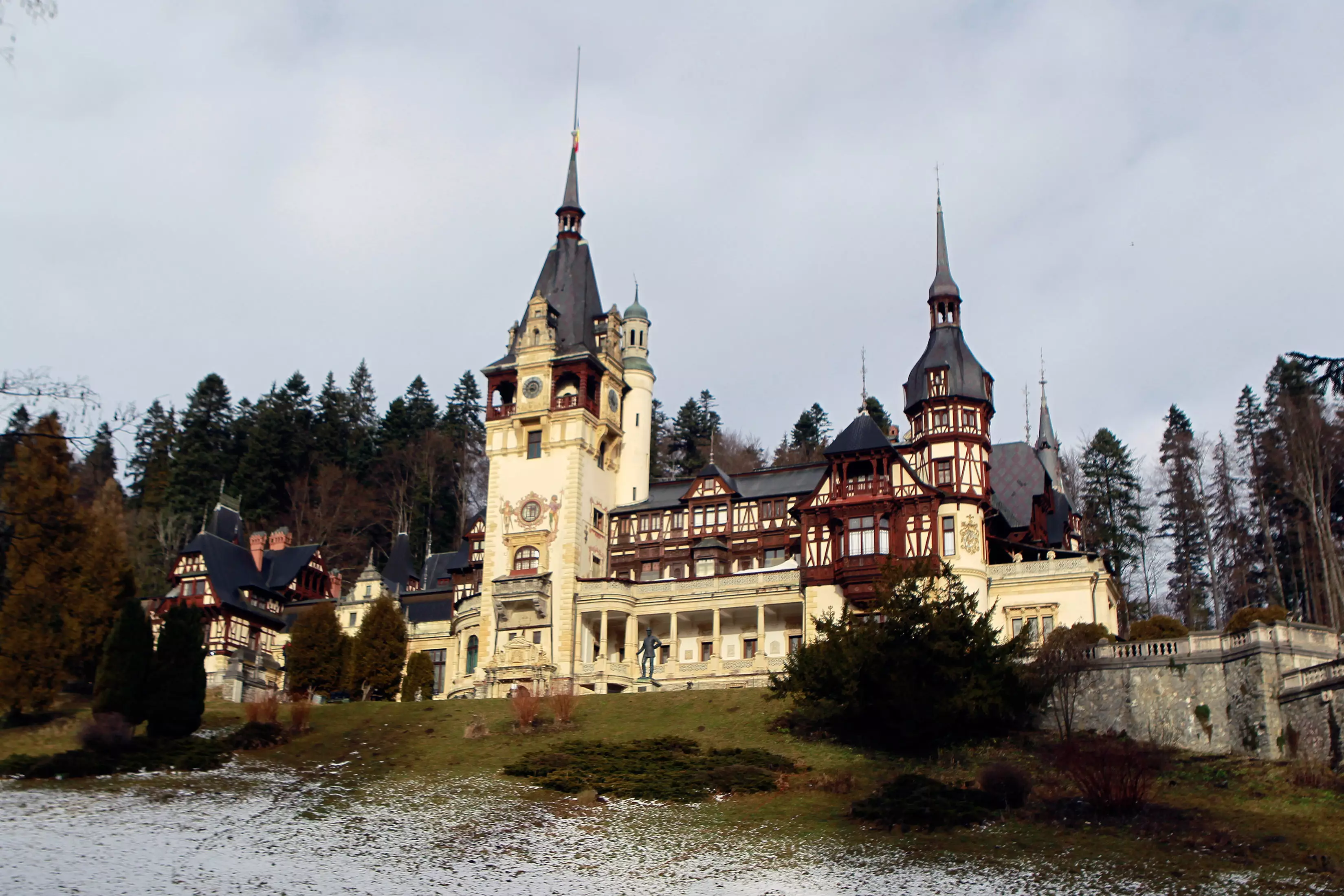 Peles Castle in Romania is open to visitors (