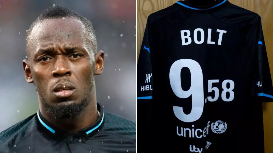 A Player Reached A Higher Max Speed Than Usain Bolt During Soccer Aid