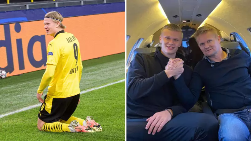 Erling Haaland Wants To Join Real Madrid And His Agent Mino Raiola Is Trying To Make It Happen 