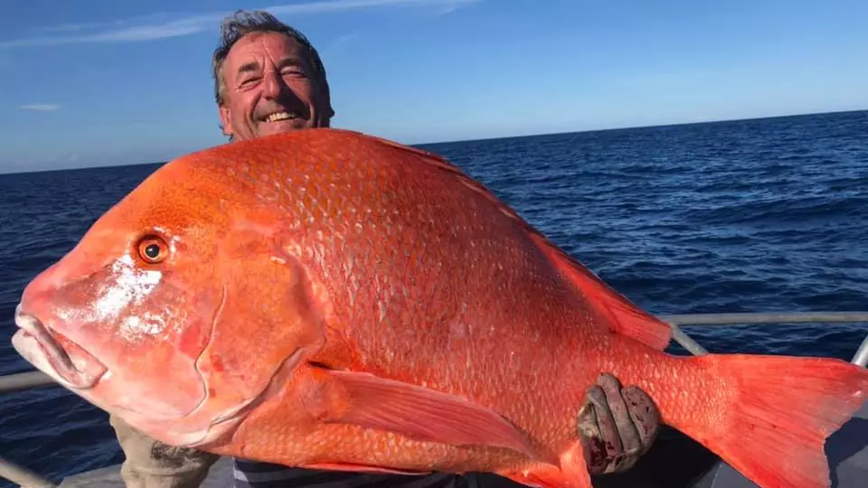 Fisherman Catches 'Freak' 22kg Fish