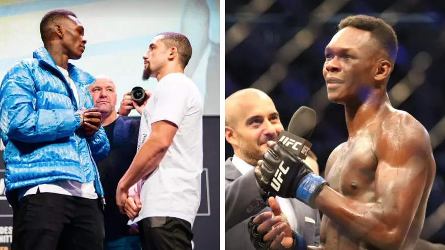 Israel Adesanya Exclusive: 'The Lingo I Speak Is Violence And I Plan On Talking To Whittaker Very Clearly In My Language'