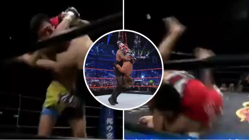 The Incredible Moment MMA Fighter Used The Undertaker's Tombstone Piledriver Finishing Move