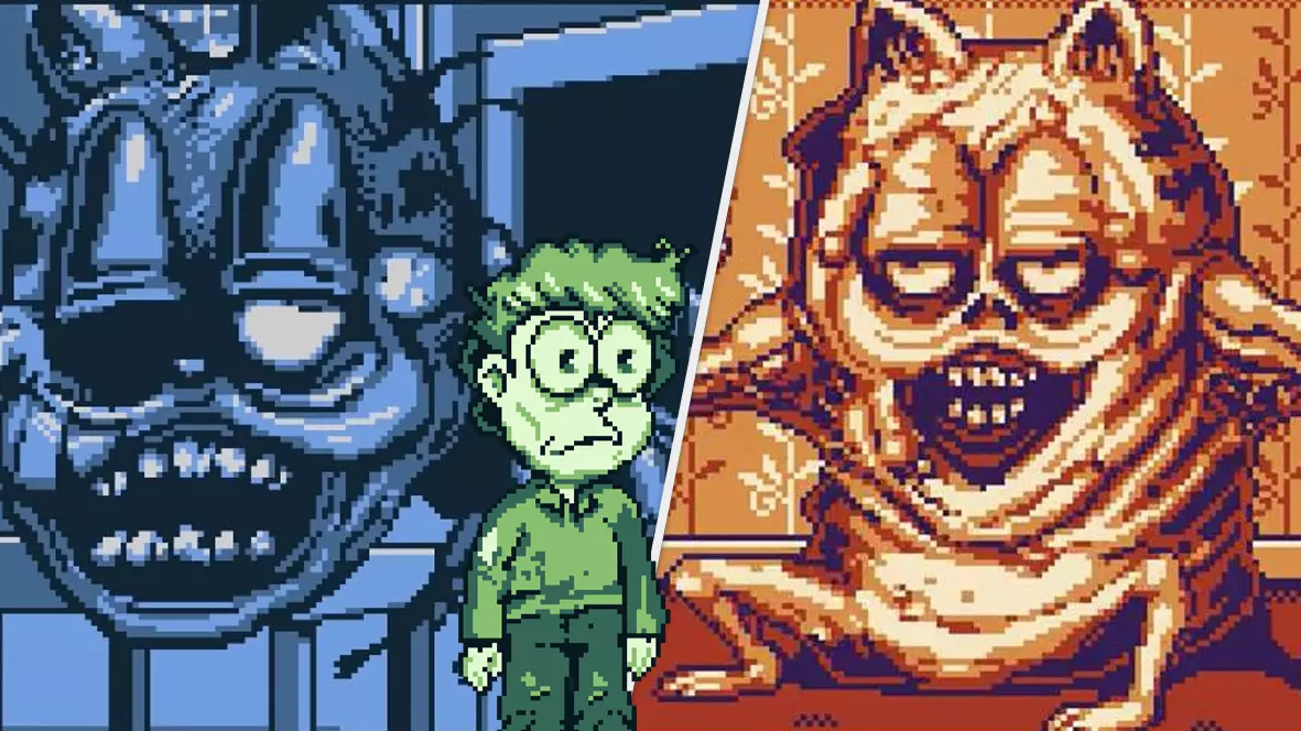 The Horrifying Game Boy Garfield Is Coming For You This Halloween 