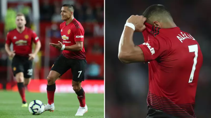 Manchester United Fans Weren't Happy With Alexis Sanchez's Display Against Leicester City