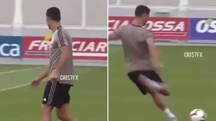 Cristiano Ronaldo Proves That He's Still The Master Of Moving The Ball