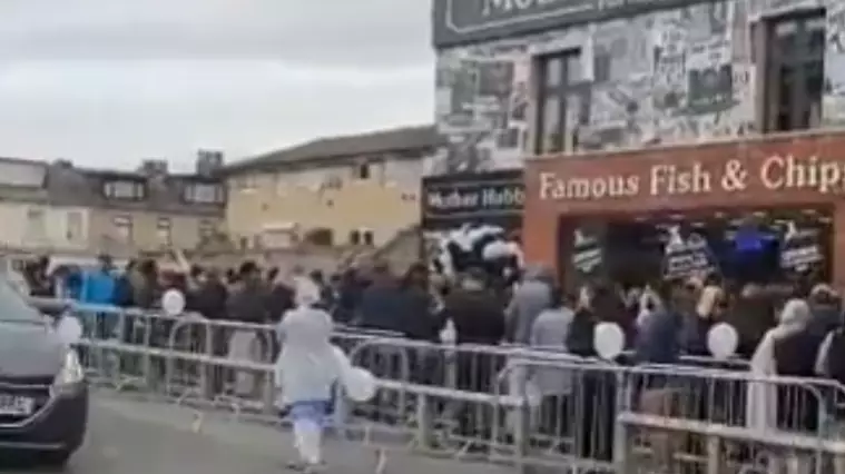Chip Shop Defends Itself After Huge Queues Form For 45p Fish And Chips