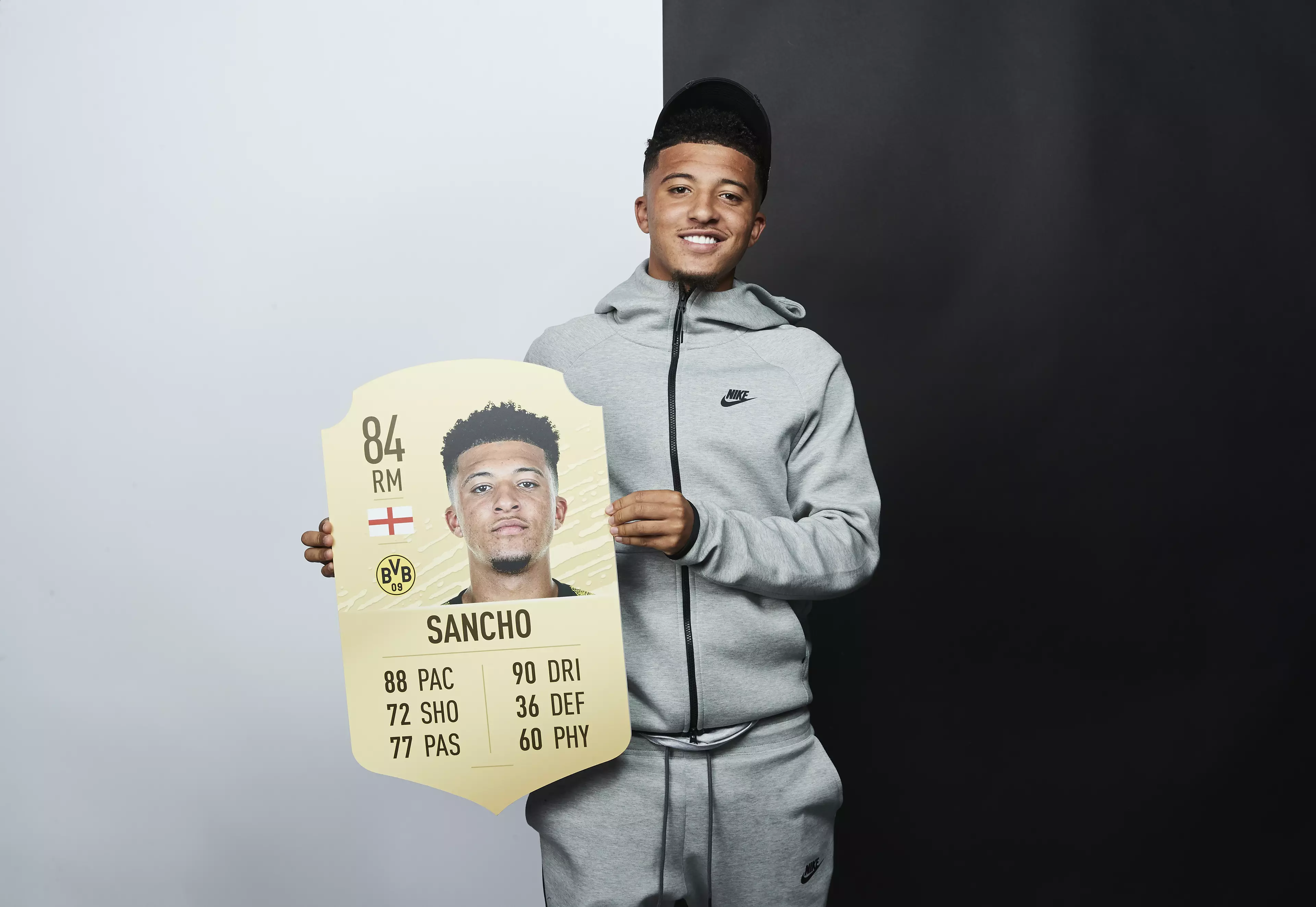 Jadon Sancho is one of the hottest prospects in FIFA 20's career mode