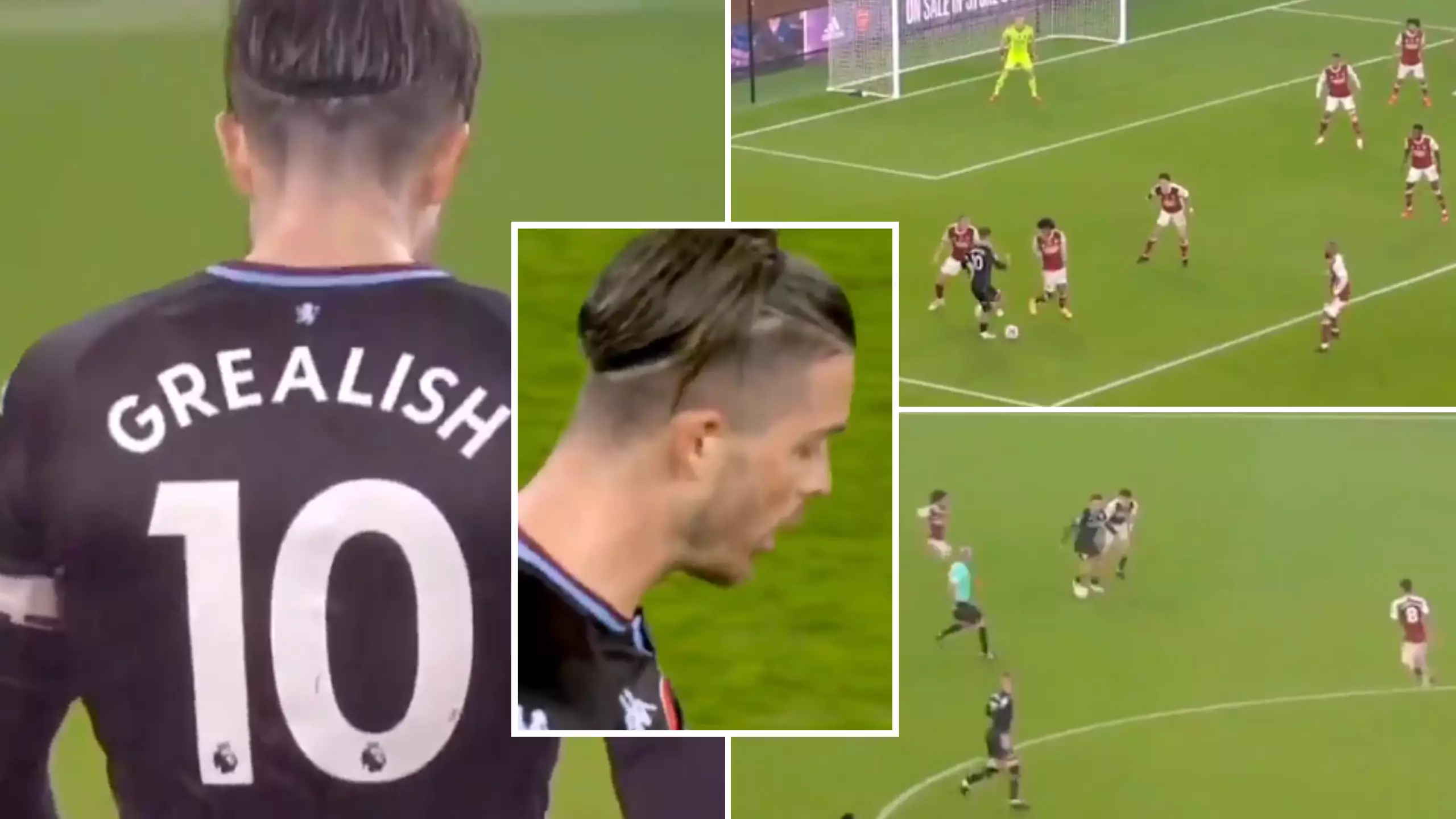 Jack Grealish's Individual Highlights For Aston Villa Vs Arsenal Prove He's One Of England's Best Midfielders