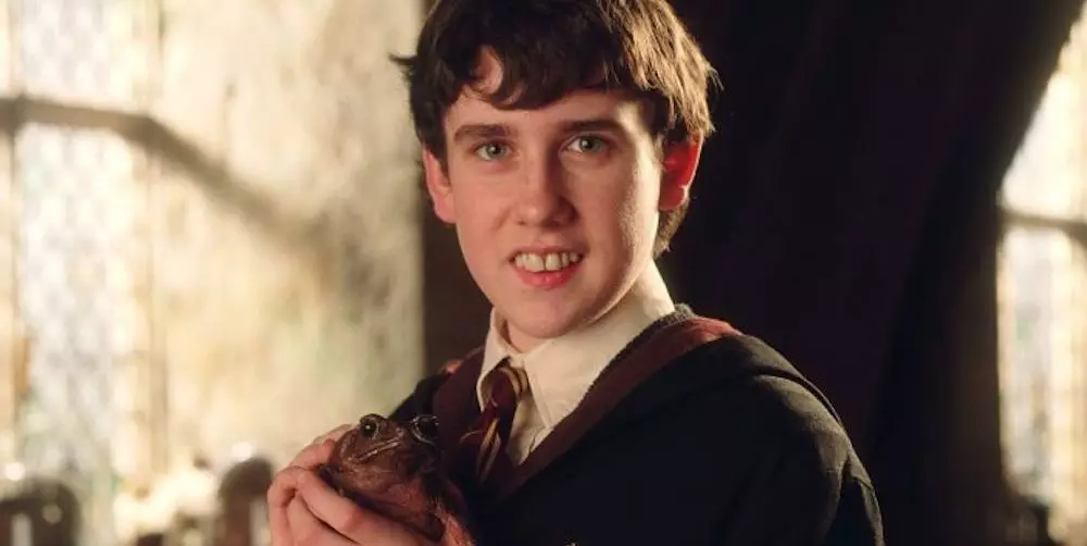 Neville Longbottom blossoms as the series goes on (