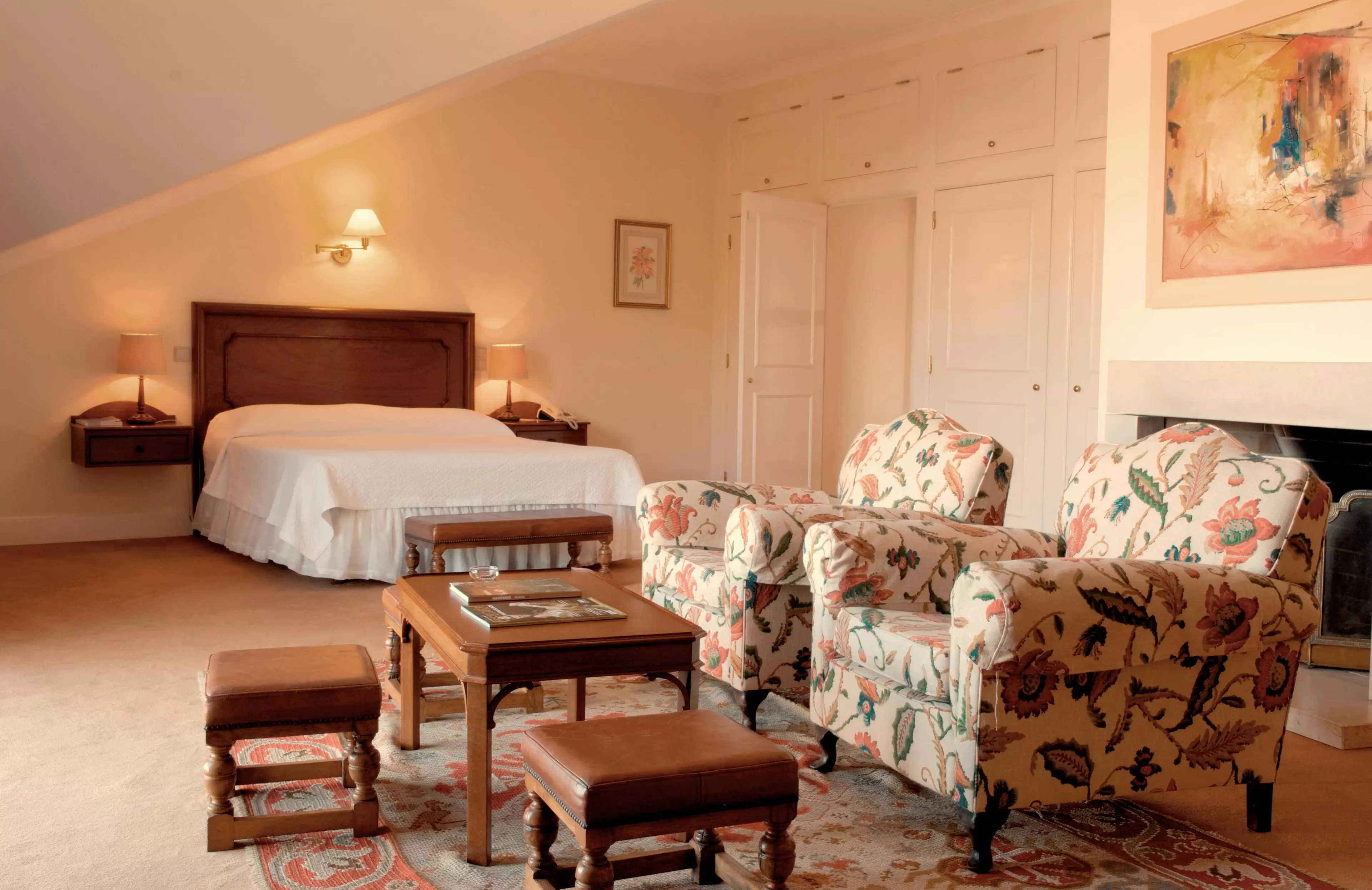 A suite in the award-winning boutique hotel.